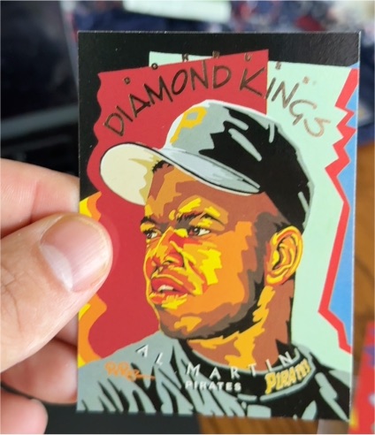 1995 Donruss Diamond Kings #DK-26 Al Martin — front