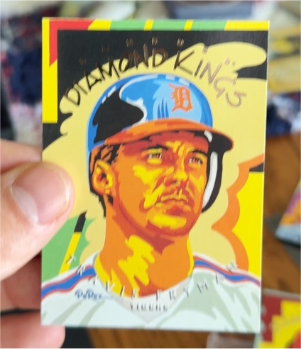 1995 Donruss Diamond Kings #DK-21 Travis Fryman — front