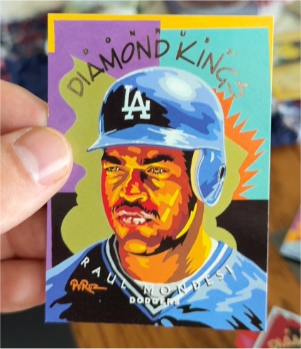 1995 Donruss Diamond Kings #DK-16 Raul Mondesi — front