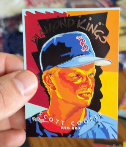 1995 Donruss Diamond Kings #DK-15 Scott Cooper — front