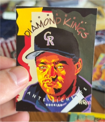 1995 Donruss Diamond Kings #DK-4 Dante Bichette — front