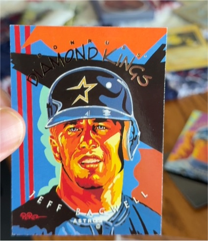 1995 Donruss Diamond Kings #DK-2 Jeff Bagwell — front