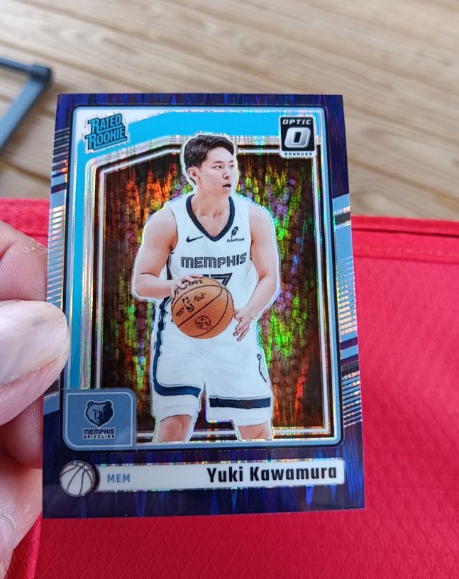 2024-25 Panini Donruss Optic #287 Yuki Kawamura — front