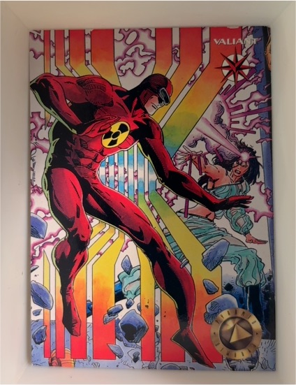1993 Upper Deck The Valiant Era #36 Solar, Man of the Atom — front