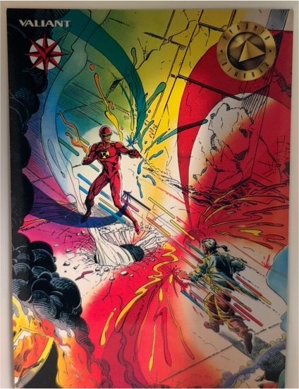 1993 Upper Deck The Valiant Era #27 Solar, Man of the Atom — front