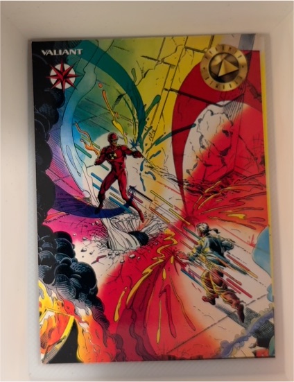 1993 Upper Deck The Valiant Era #27 Solar Man of the Atom — front