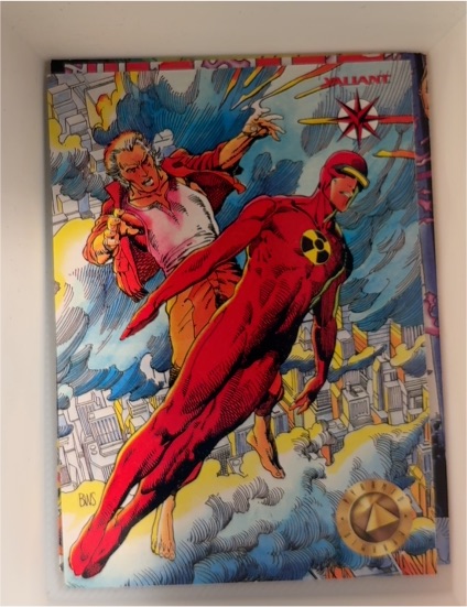 1993 Upper Deck Pyramid The Valiant Era #26 Solar, Man of the Atom — front