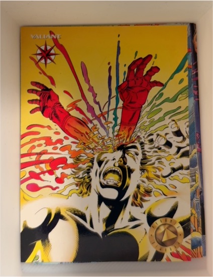 1993 Upper Deck Pyramid The Valiant Era Solar Man Of The Atom #25 — front