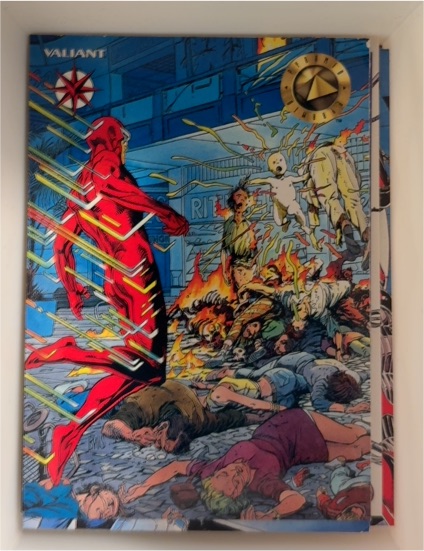 1993 Upper Deck The Valiant Era #32 Solar Man of the Atom — front
