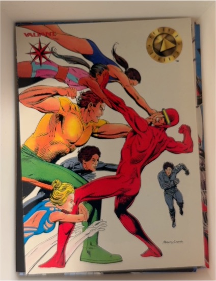 1993 Upper Deck The Valiant Era #34 Solar, Man of the Atom — front