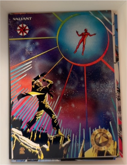 1993 Upper Deck The Valiant Era #37 Solar, Man of the Atom October #14 — front