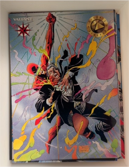1993 Upper Deck The Valiant Era #38 Solar, Man of the Atom — front