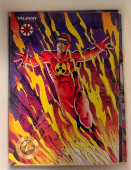 1993 Upper Deck The Valiant Era #41 Solar, Man of the Atom — front