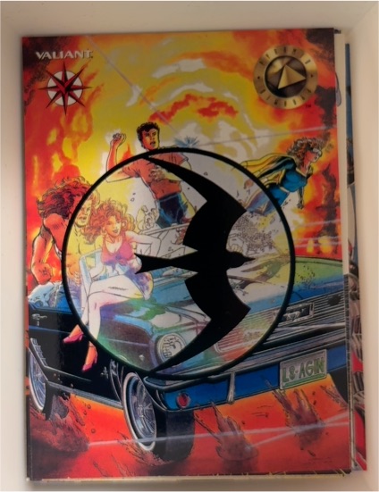 1993 Upper Deck The Valiant Era #43 Harbinger TPB — front