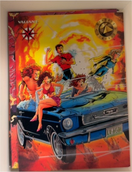 1993 Upper Deck The Valiant Era #45 Harbinger Pete Stanchek — front