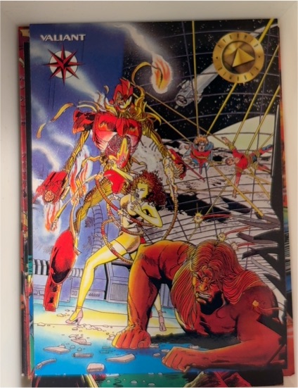 1993 Upper Deck The Valiant Era #47 Harbinger — front