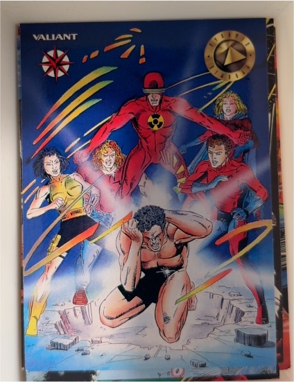 1993 Upper Deck The Valiant Era #49 Harbinger — front