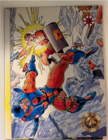 1993 Upper Deck The Valiant Era #67 X-O Manowar — front