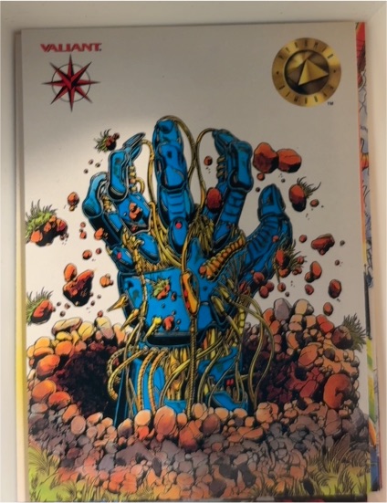 1993 Upper Deck The Valiant Era #69 X-O Manowar — front