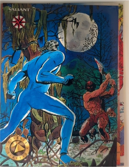 1993 Upper Deck The Valiant Era #84 Shadowman — front