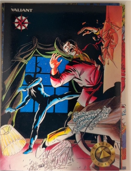 1993 Upper Deck The Valiant Era #85 Shadowman — front