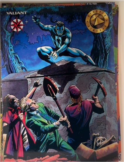 1993 Upper Deck The Valiant Era #89 Shadowman — front