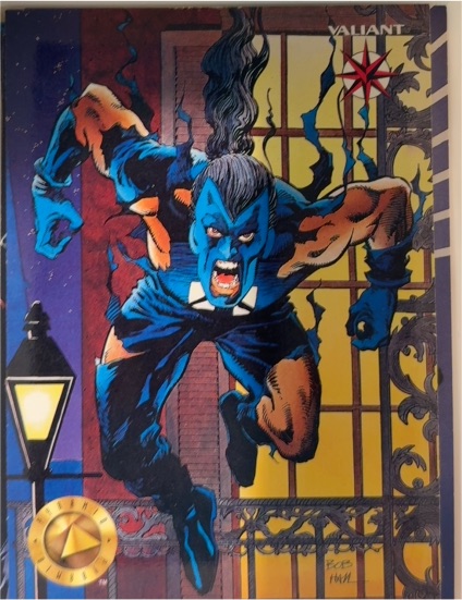1993 Upper Deck The Valiant Era #92 Shadowman — front