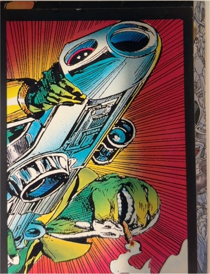 1992 Comic Images Marvel Ghost Rider II #2 — front