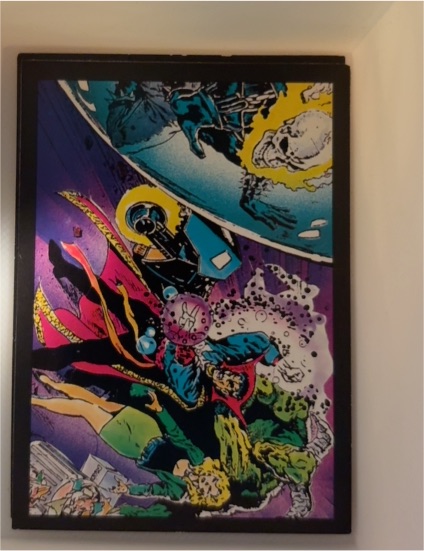 1992 Comic Images Marvel Ghost Rider II #6 Dr. Strange — front