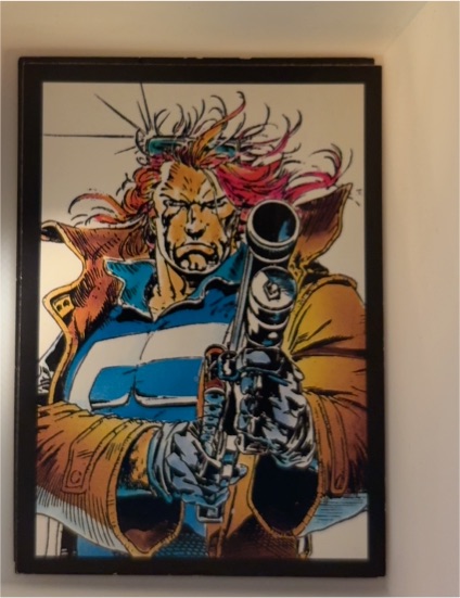 1992 Comic Images Marvel Ghost Rider II #9 Johnny Blaze — front