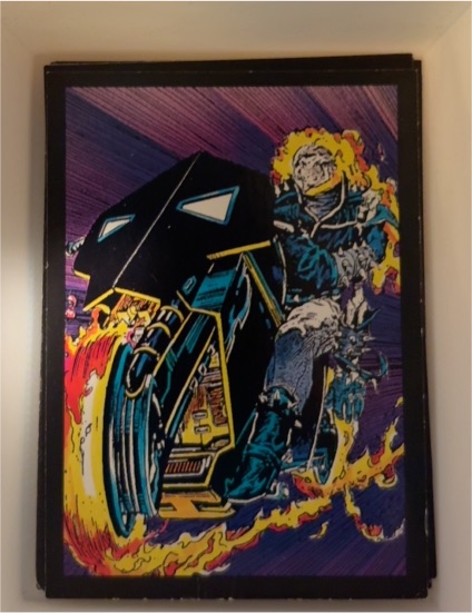 1992 Comic Images Marvel Ghost Rider II — front