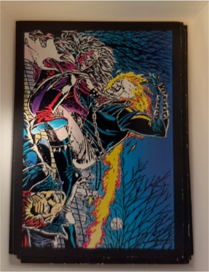 1992 Comic Images Ghost Rider II Base Card — front