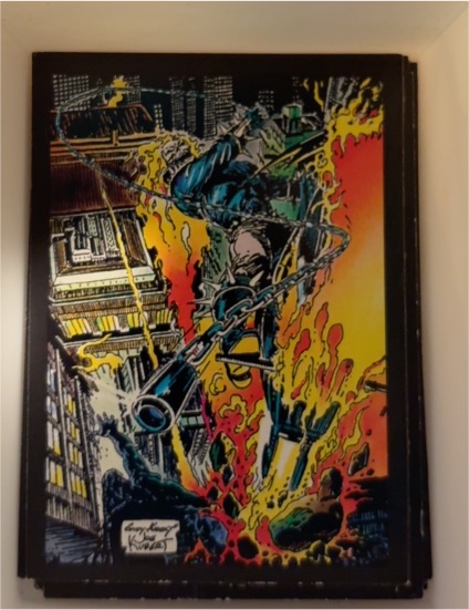 1992 Comic Images Ghost Rider II #44 Frenzy — front