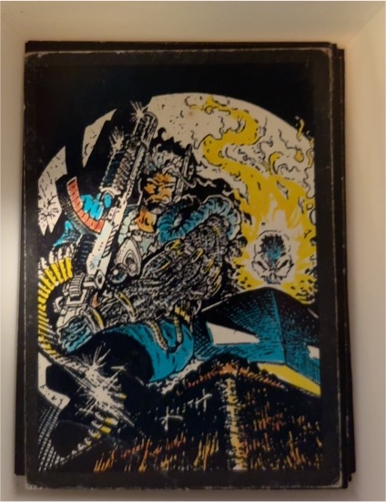 1992 Comic Images Marvel Ghost Rider II #46 — front