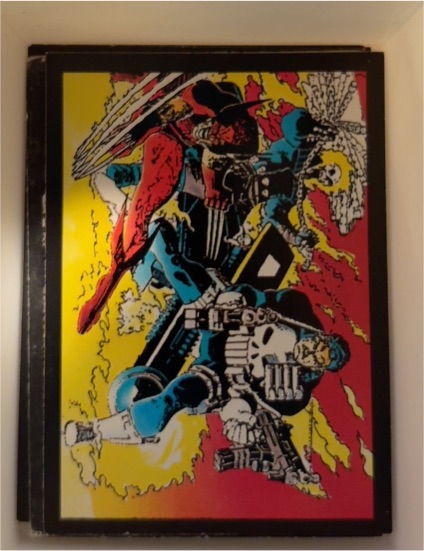 1992 Comic Images Marvel Ghost Rider II #47 Hearts Of Darkness — front