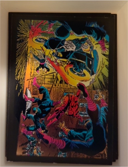 1992 Comic Images Ghost Rider II #52 Daredevil — front