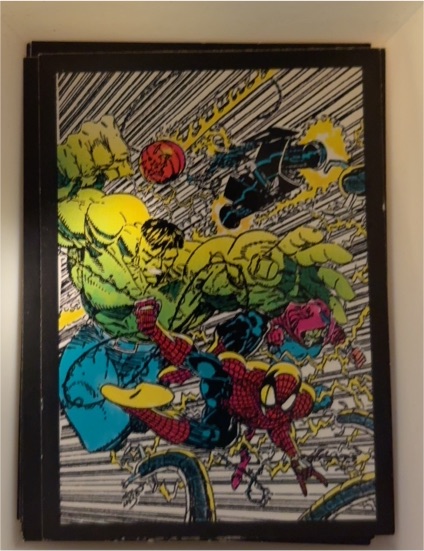 1992 Comic Images Marvel Ghost Rider II #55 Four Of Us — front