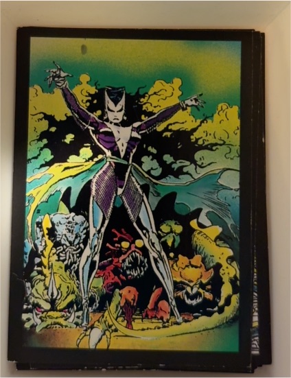 1992 Comic Images Marvel Ghost Rider II #58 Lilith — front