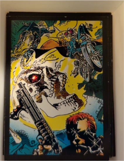 1992 Comic Images Marvel Ghost Rider II #64 Spirits of Vengeance — front