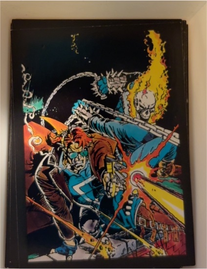 1992 Comic Images Ghost Rider II — front
