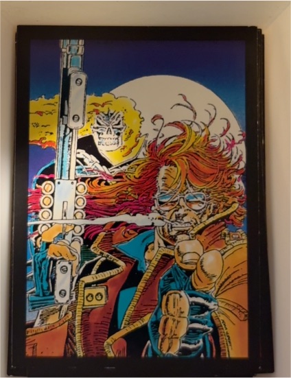 1992 Comic Images Marvel Ghost Rider II #68 First Mission — front