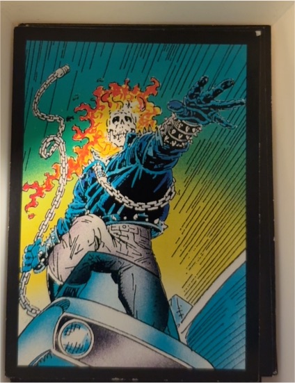 1992 Comic Images Marvel Ghost Rider II #77 The Start — front