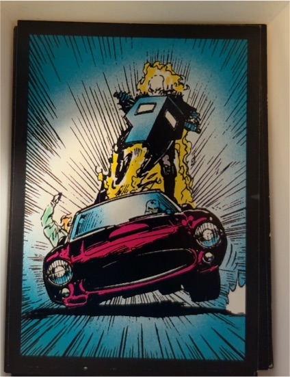 1992 Comic Images Marvel Ghost Rider II #79 Restarted — front