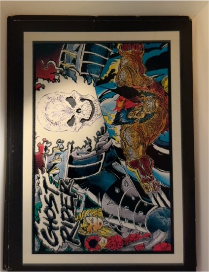 1992 Comic Images Ghost Rider II #65 Partners — front