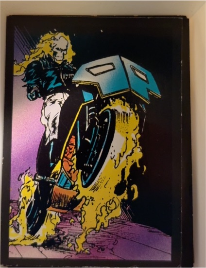 1992 Comic Images Marvel Ghost Rider II #71 — front