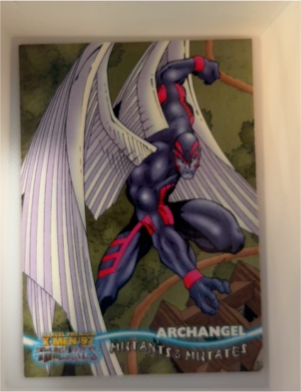 1997 Marvel Premium X-Men Timelines #2 Archangel — front