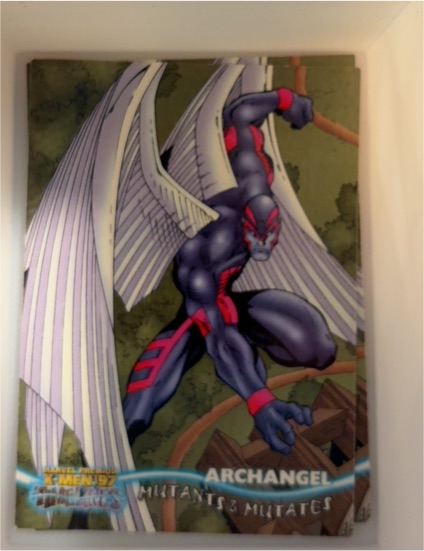 1997 Marvel Premium X-Men Timelines Mutants & Mutants Archangel #2 — front