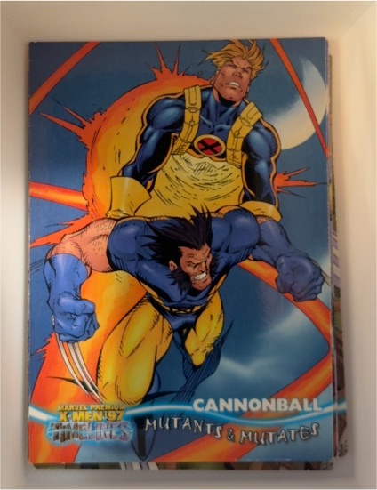 1997 Fleer Marvel Premium X-Men Timelines #7 Cannonball — front