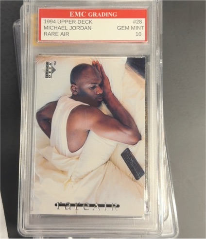 1994 Upper Deck #28 Michael Jordan Rare Air — front