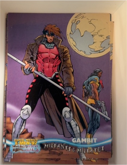 1993 SkyBox Marvel Universe #114 Gambit — front